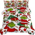Grinch Christmas Grinch Decor Festive Holiday Bedding Set Cartoon