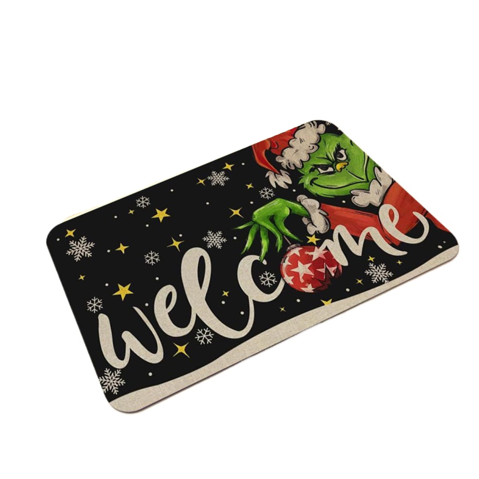 Grinch Christmas Decoration - Merry Christmas Bath Mat Bathroom Rug For ...