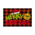 Grinch Christmas Decorations Cartoon Printed Rectangular Dining Mat