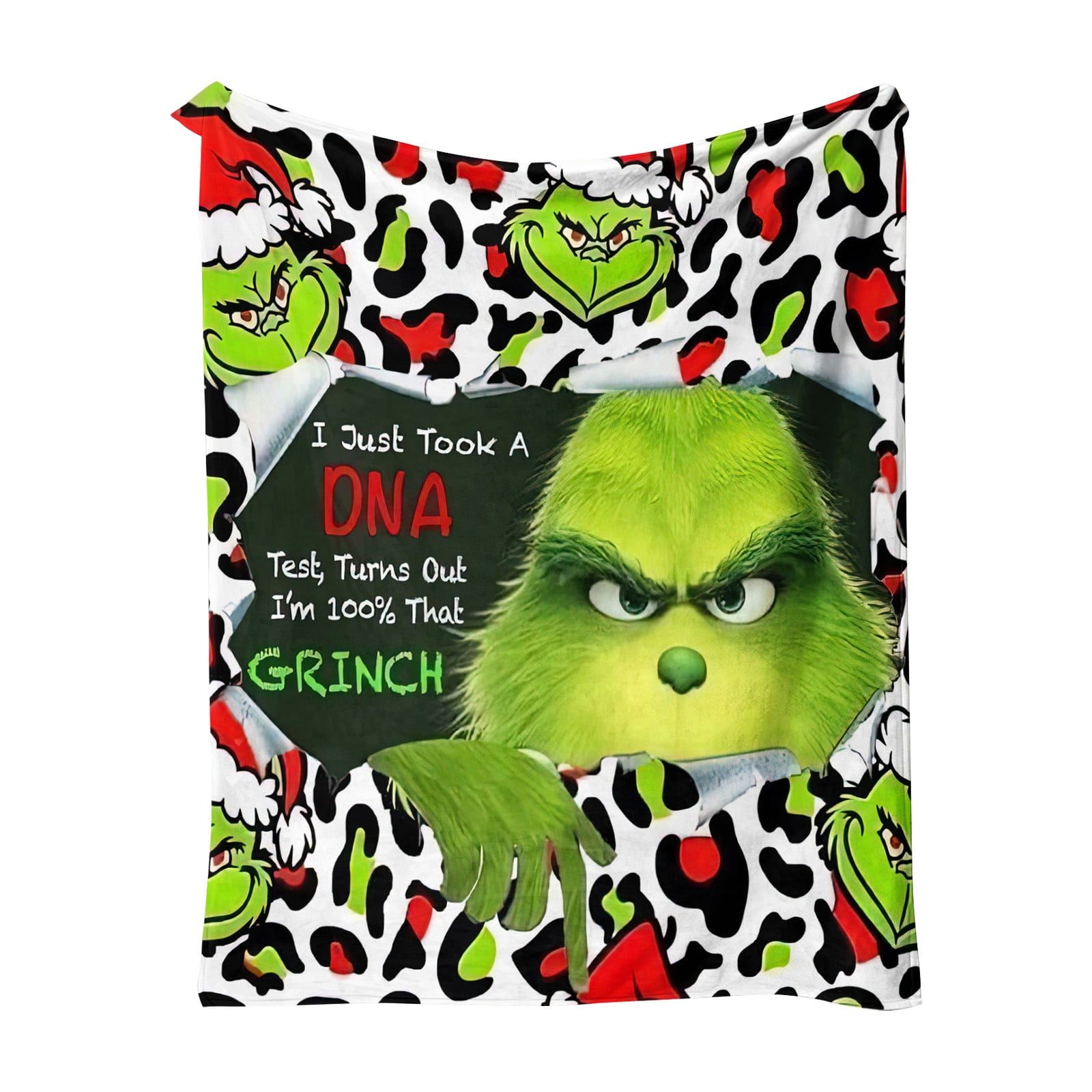 Grinch Christmas Decorations Grinch Blanket Flannel Christmas Blanket