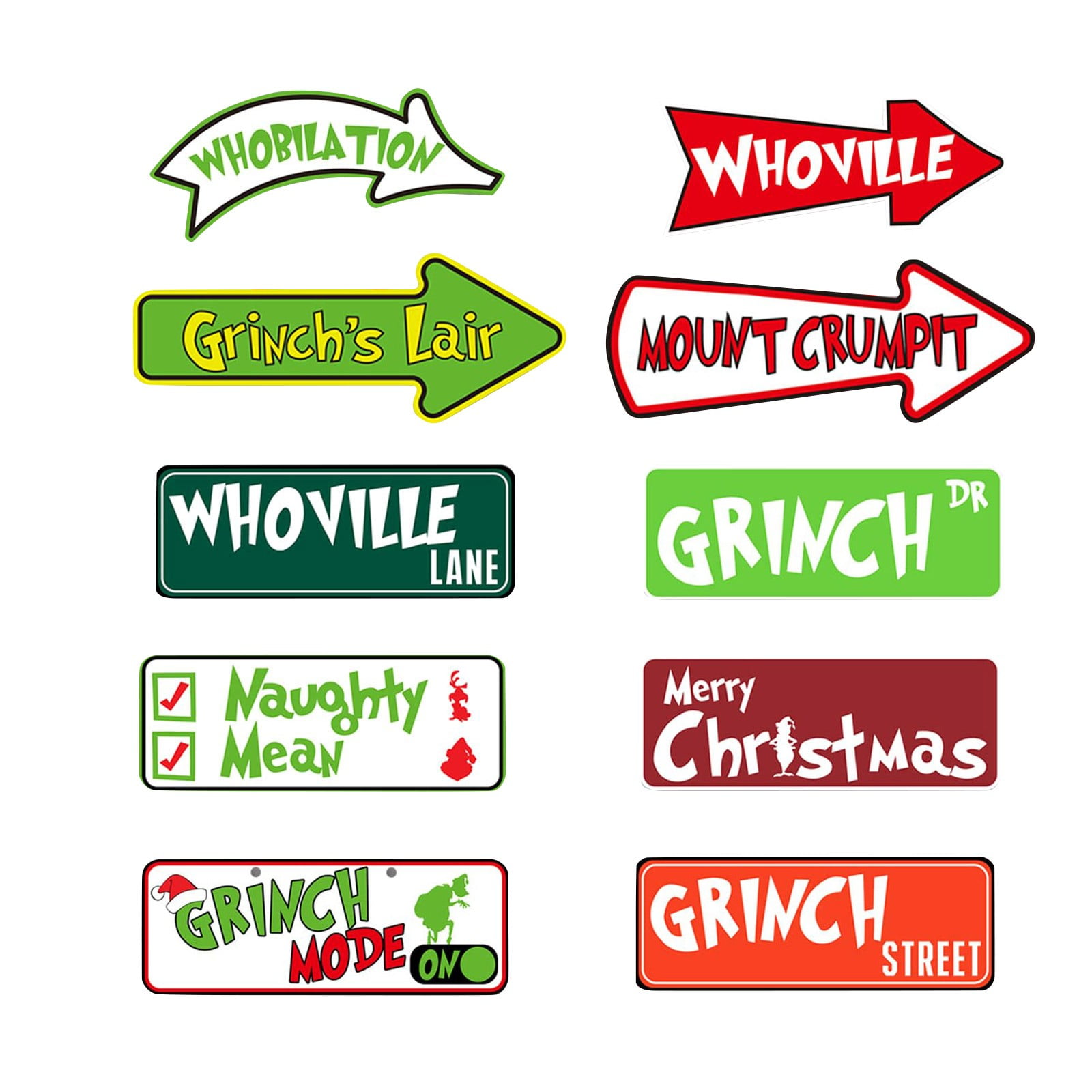 Grinch Christmas Decorstion, Christmas Tree Hanging Decorations