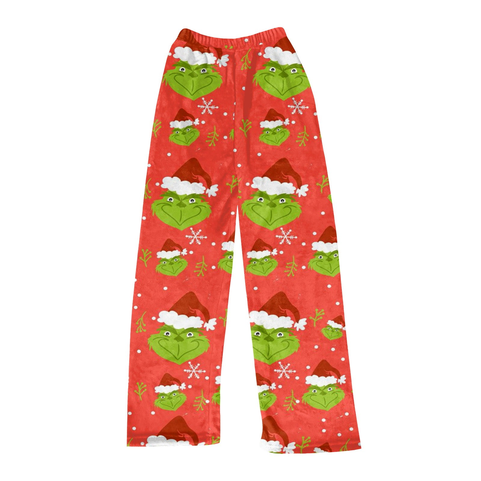 Grinch Christmas Grinch Green Grinch Printed Pajama Pants Women'S ...