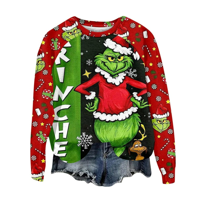 Grinch Christmas Jumper The Grinch Pulli Grinch Christmas