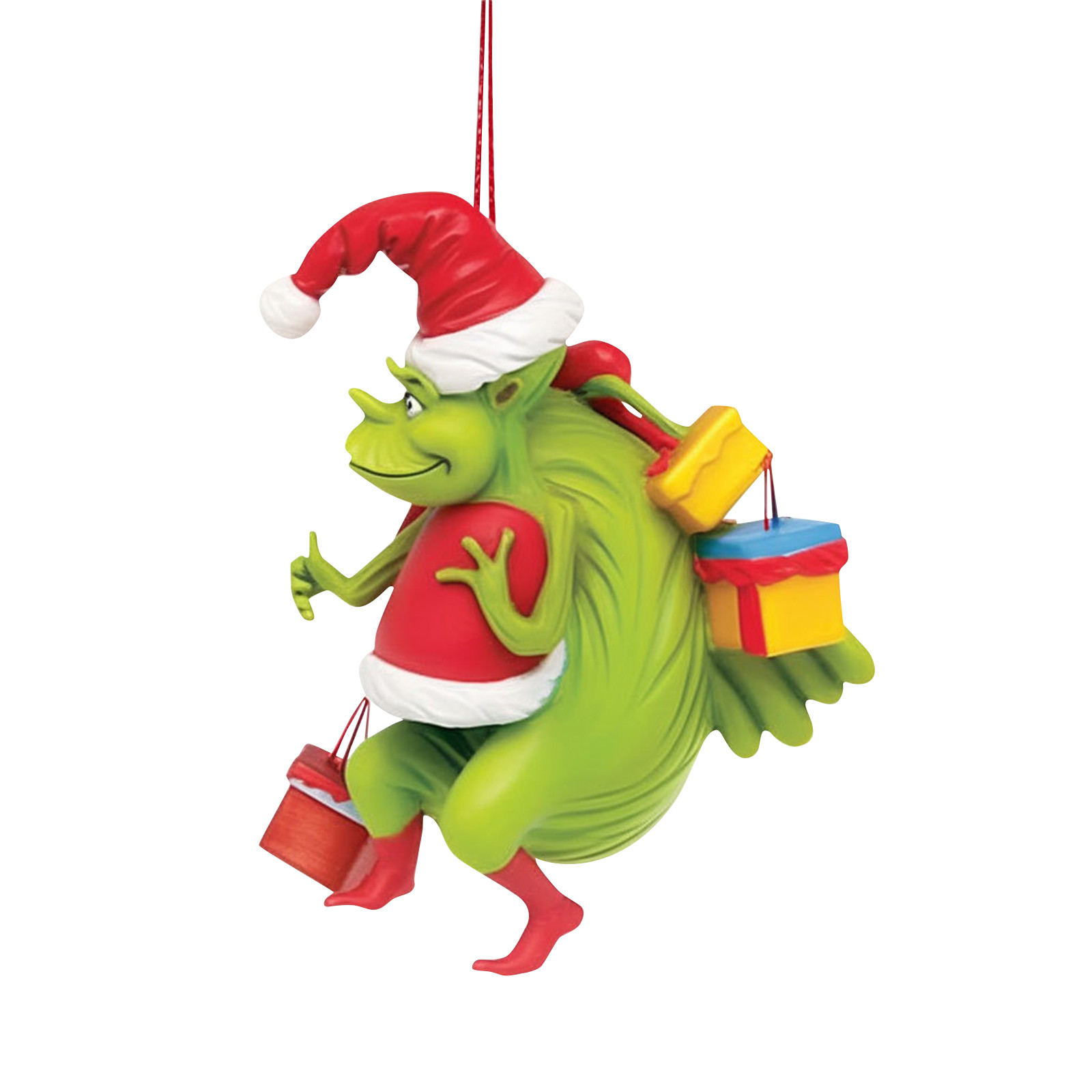Grinch Christmas Tree Acrylic Hanging Ornaments, Designed With Rope For ...