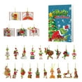 Grinch Decoration Christmas Advent Calendar 2023 with 24 Surprise