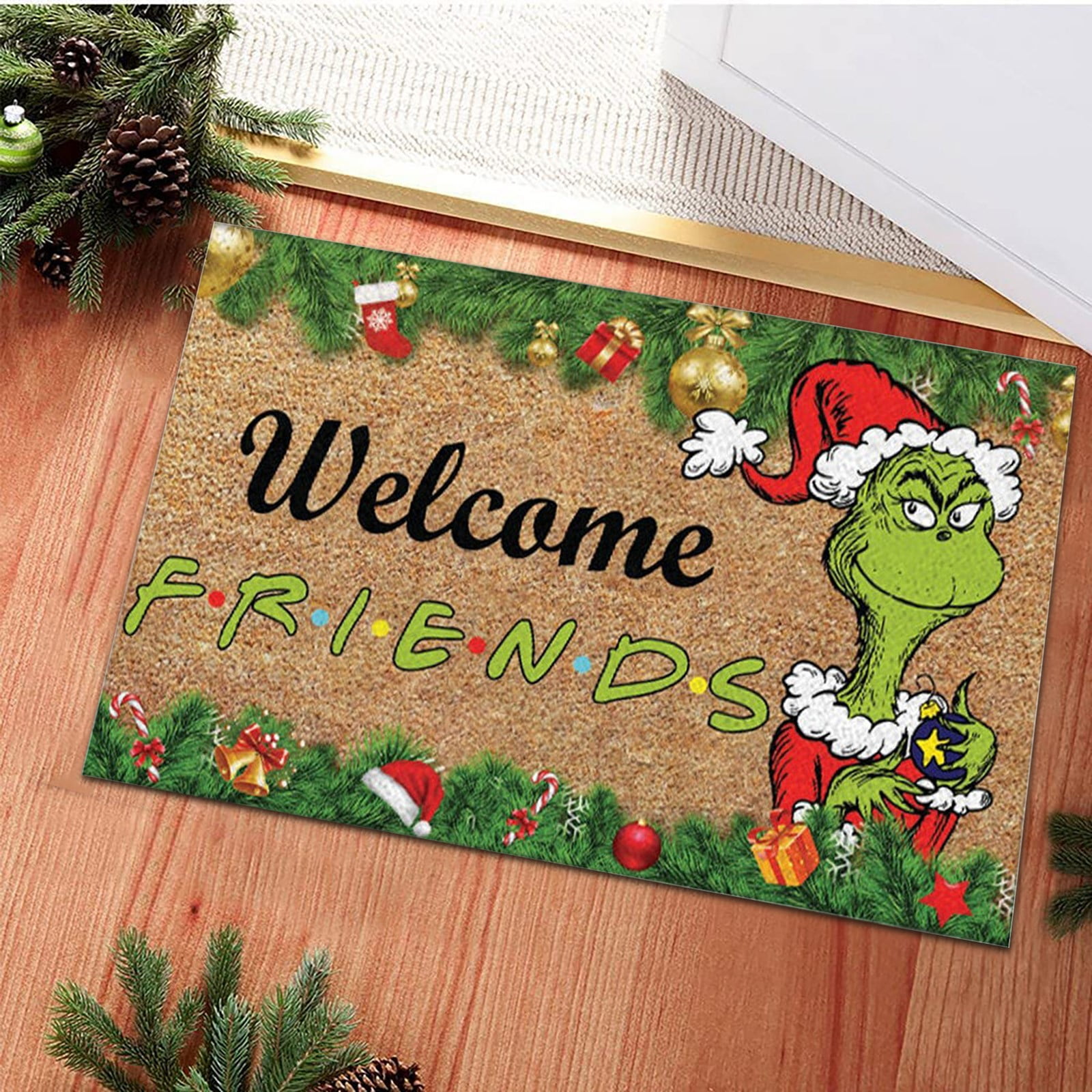 Grinch Door Mat,Christmas Door Mat,Grinch Rug,Christmas Doormat,Grinch ...