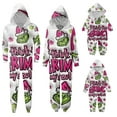 Onlypjs Grinch Family Christmas Pajamas Matching Onesies Sets Elk