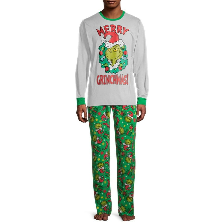 Greeinch Family Christmas Pjs Matching Sets, Merry Christmas