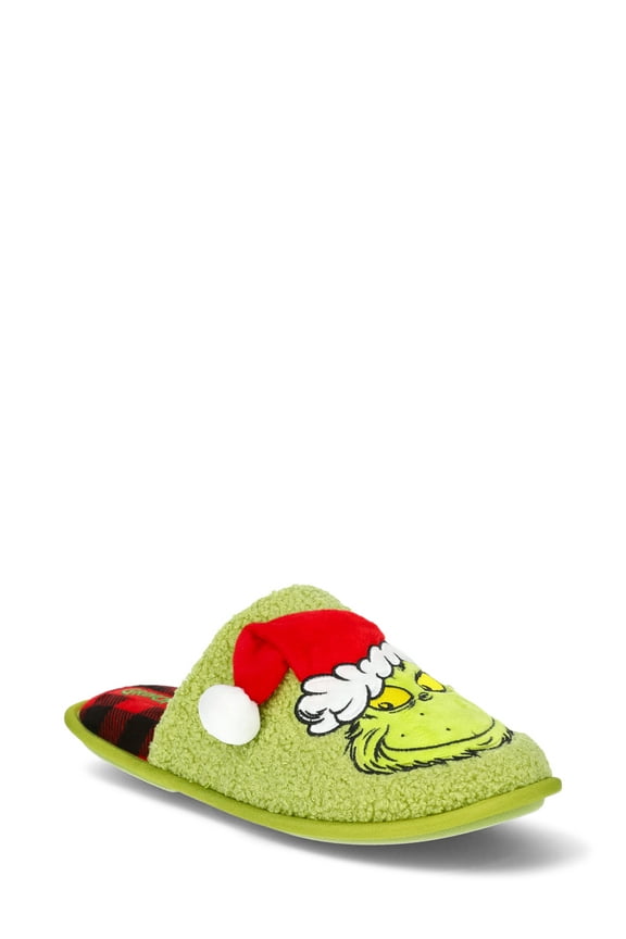 Grinch Family Scuff Slippers, Sizes Kid to Adult