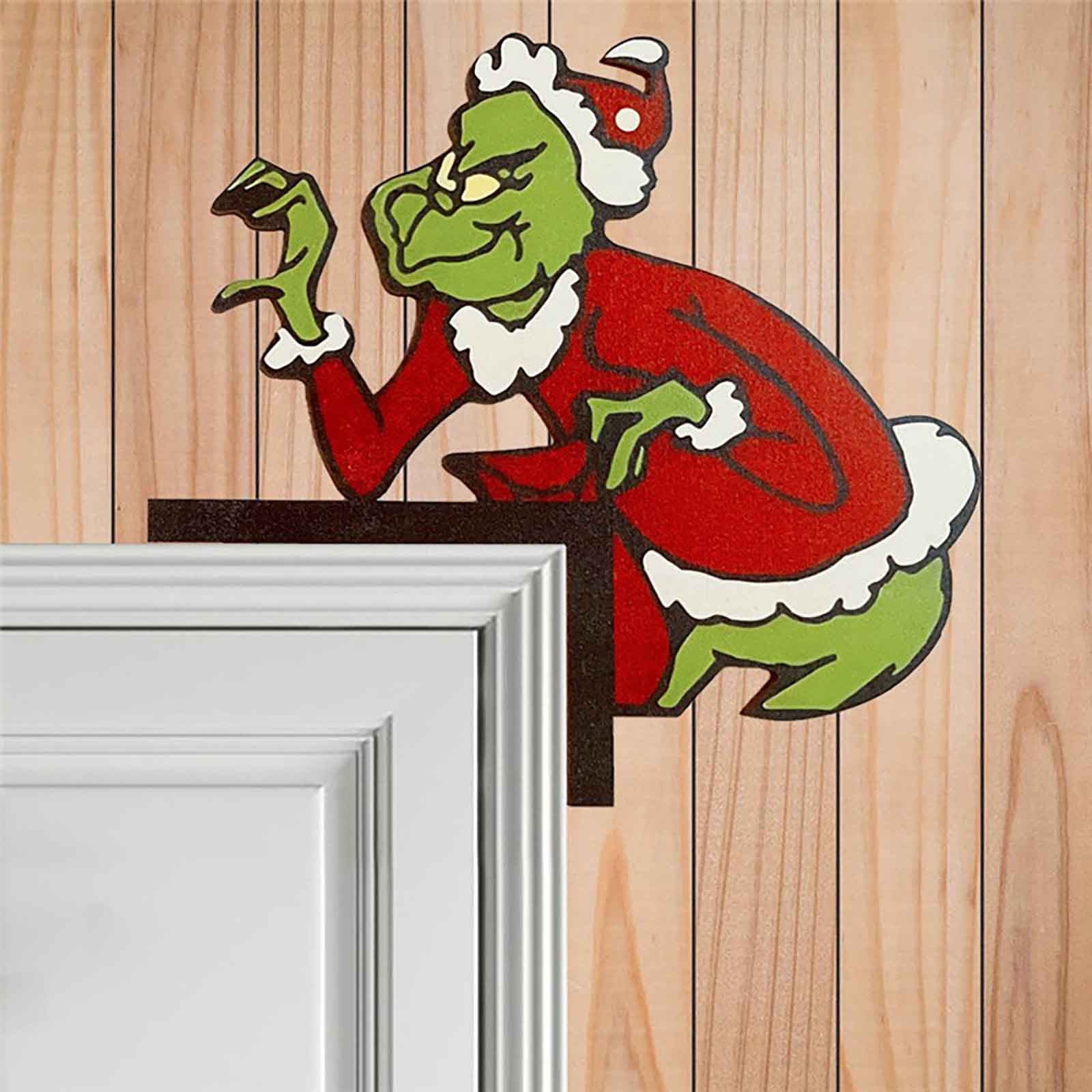 Grinch,Grinch Christmas Decorations,Grinch Decor,Christmas Door