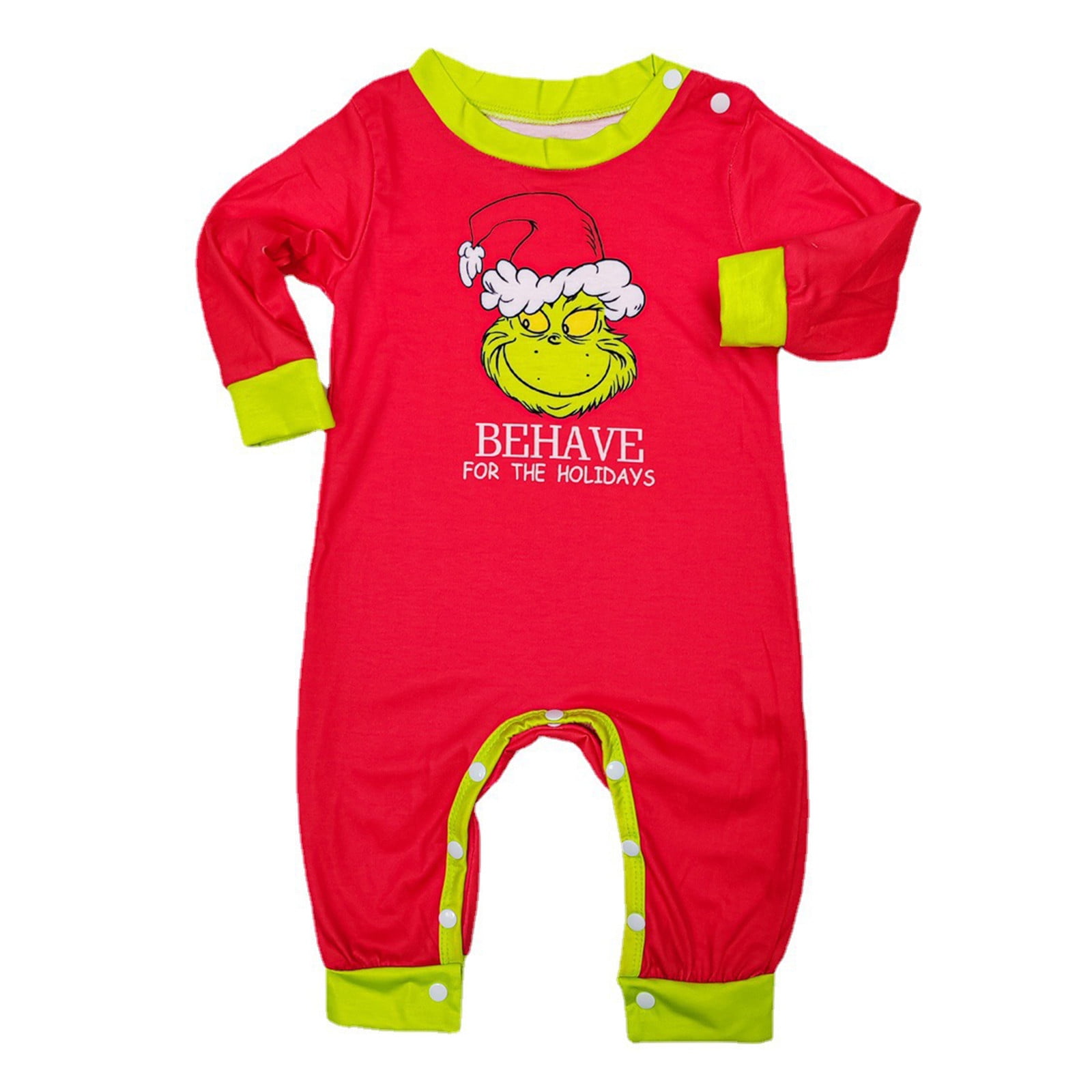 Grinch,Grinch Costume,Grinch Pajamas,Christmas Family Matching Pajamas