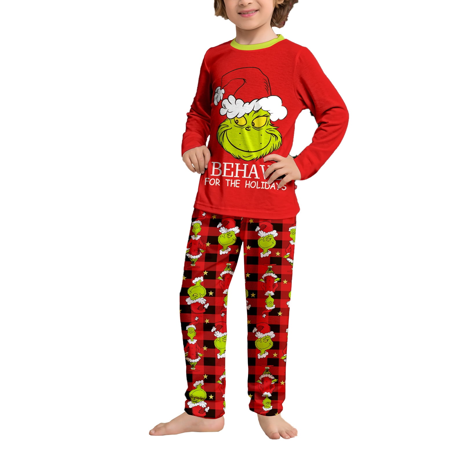 Grinch,Grinch Costume,Grinch Pajamas,Christmas Family Matching Pajamas