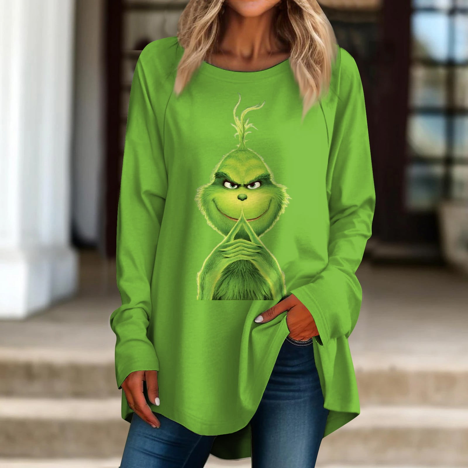 Green hotsell grinch shirt