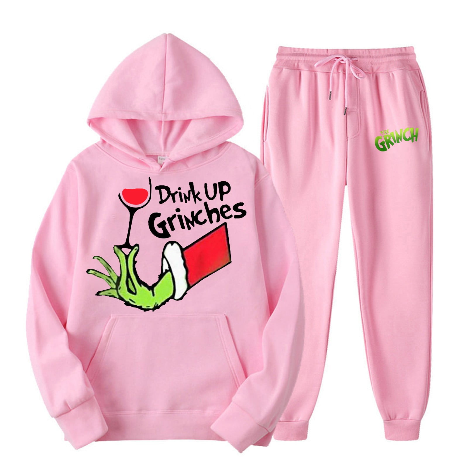 Grinch Hoodies for Women Womens Grinch Hoodies Sweatsuit, Grinch Women ...