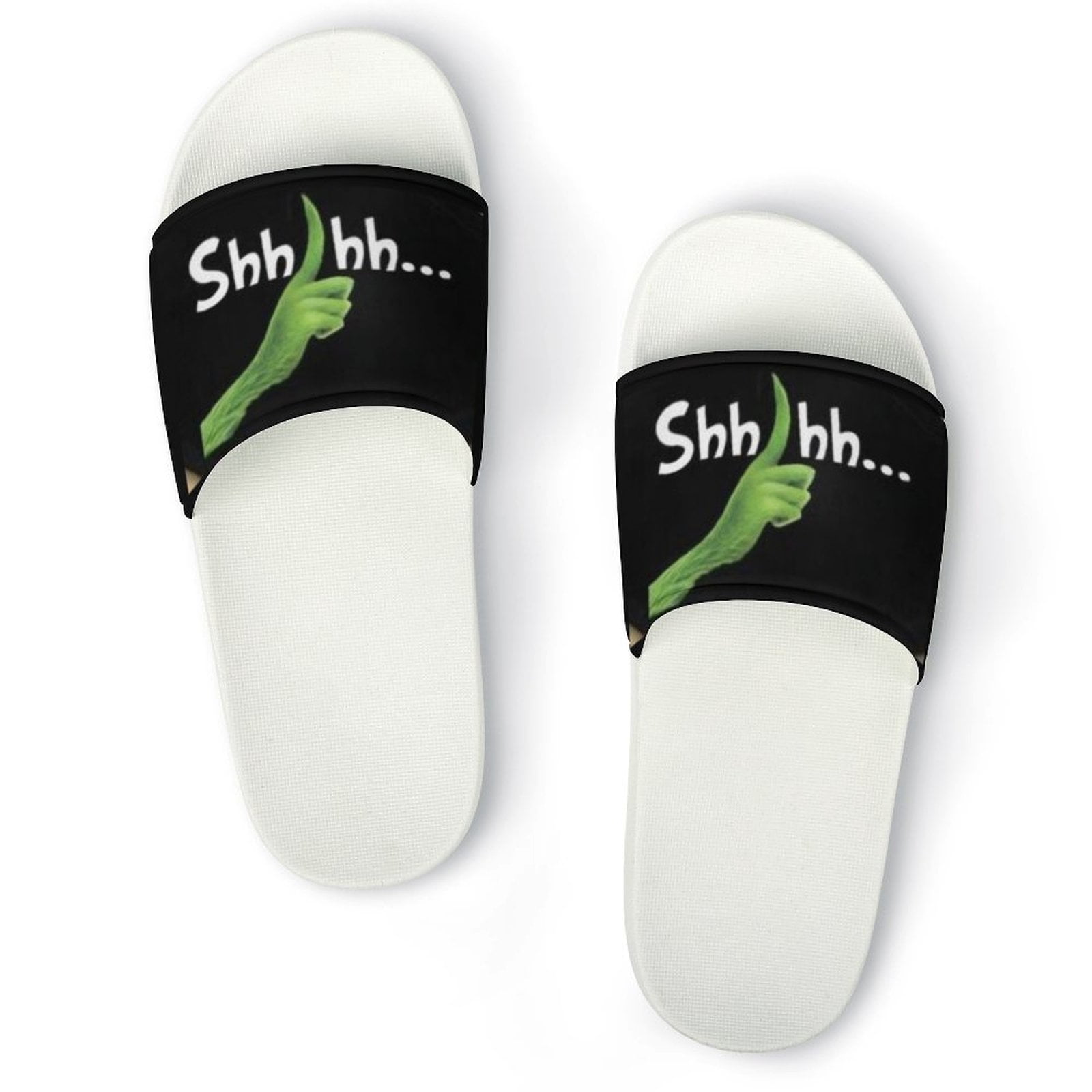 Grinch House Slides Non Slip Quick Drying Shower Sandals Bathroom