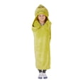 thumbnail image 1 of Grinch Kids Holiday Character Hooded Throw, 40” x 50”, 1 of 7