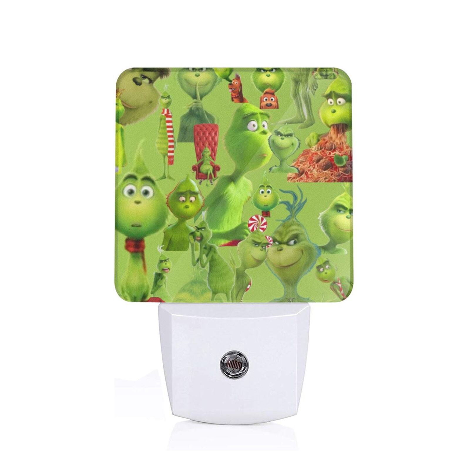 Grinch Plug Grinch LED Plug in Night Light for Kids,3D Cute Puppy Night Lights with ...