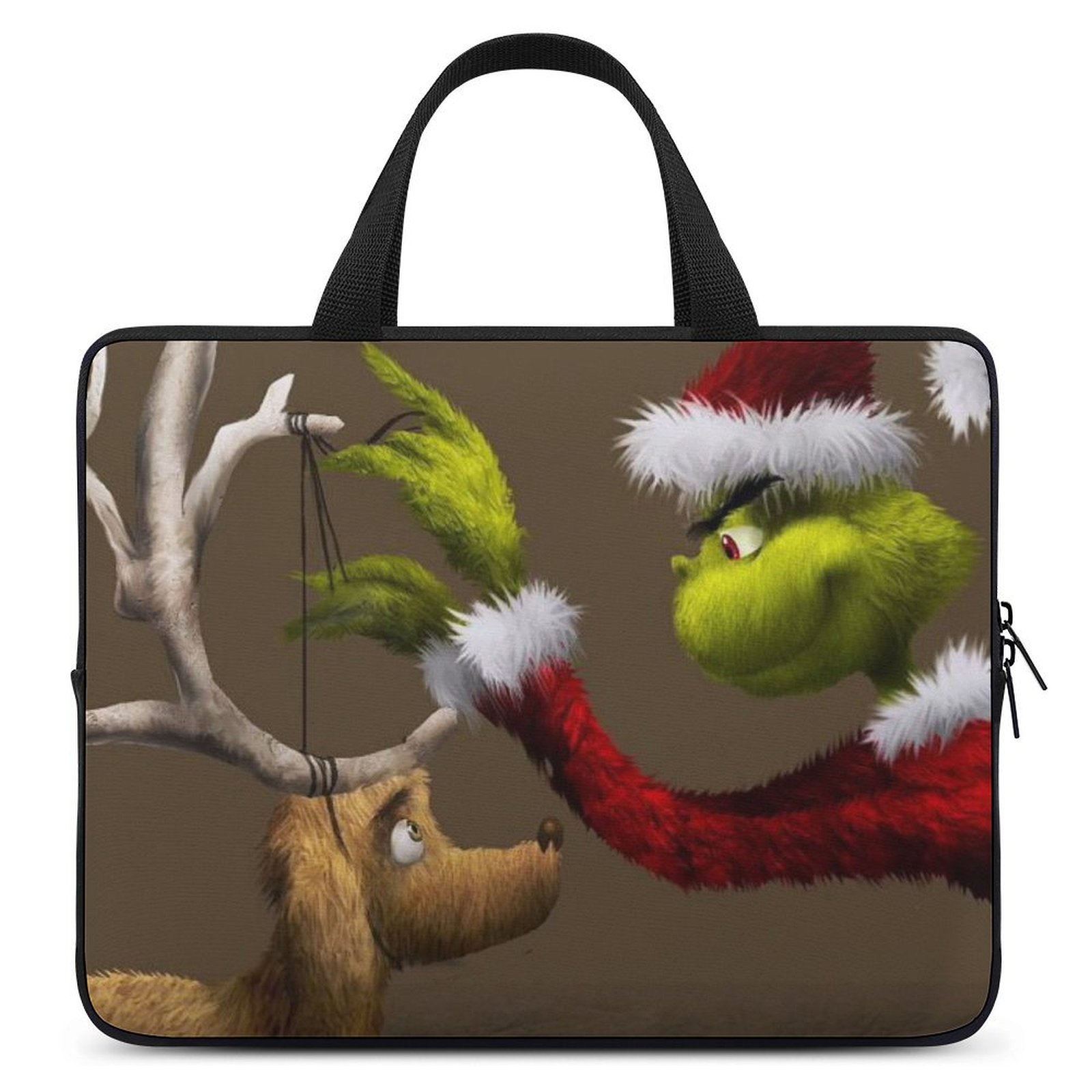 Grinch Laptop Bag for Men & Women Protective Sleeve Case with Handle