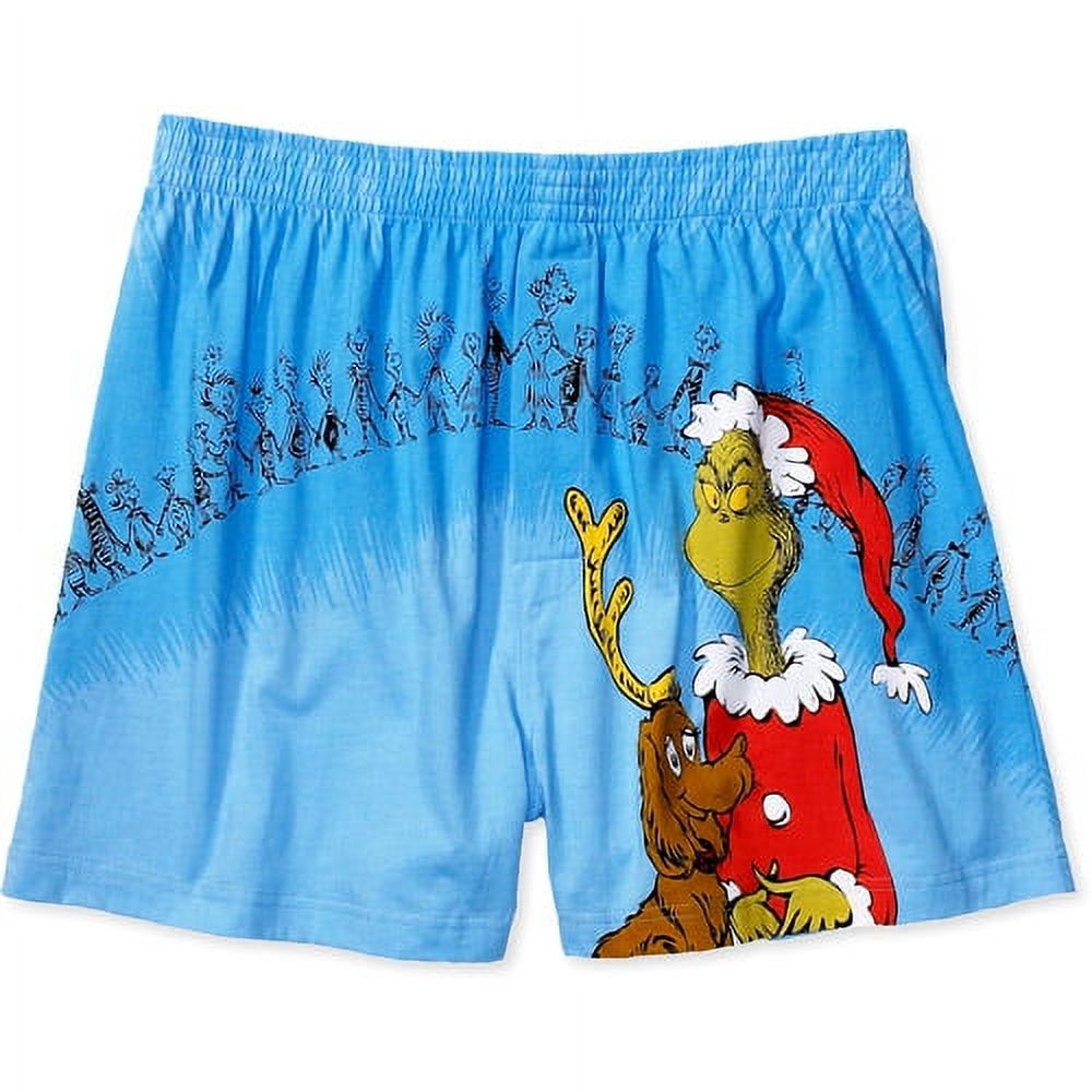 Grinch Men's Christmas Boxer Shorts