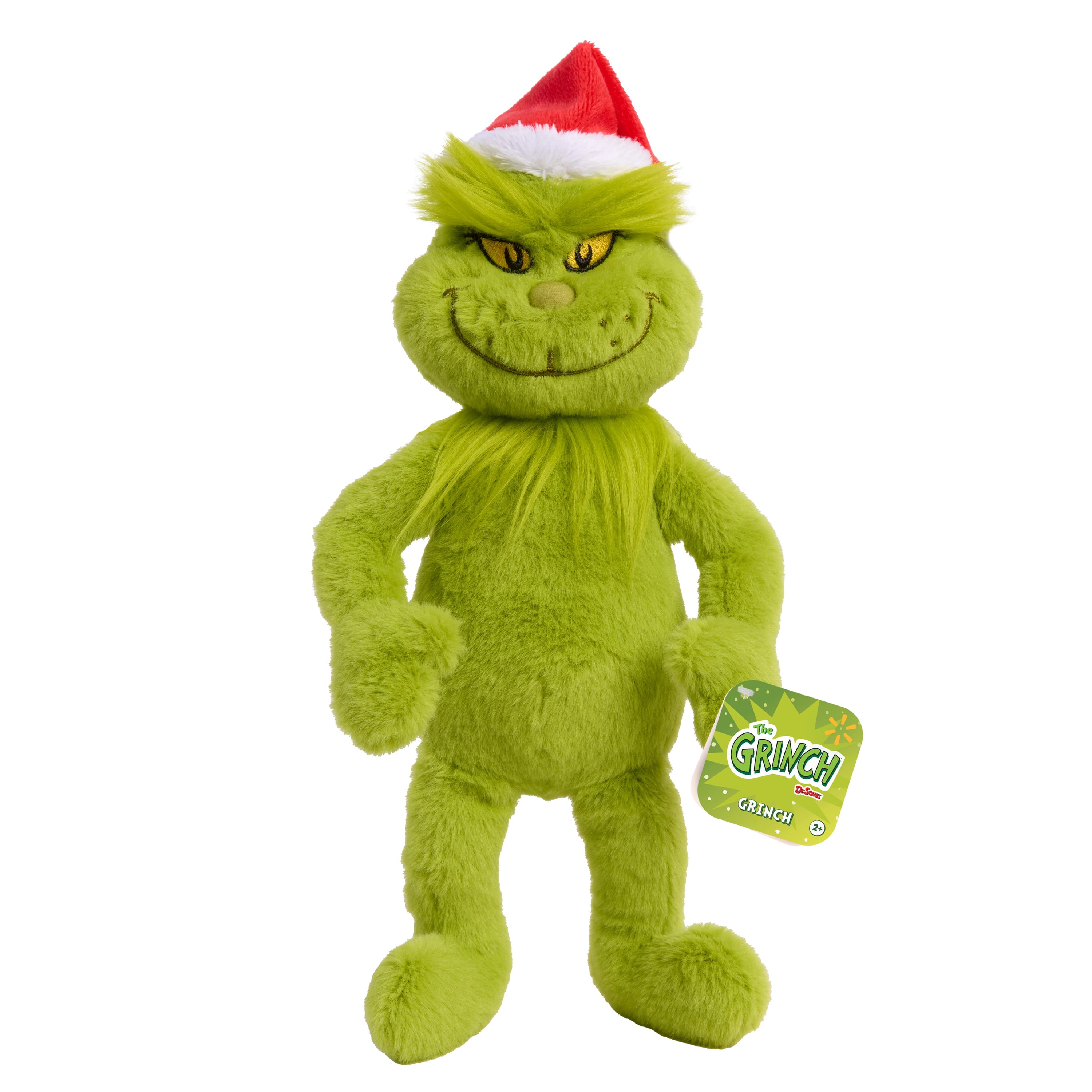 Dr. Seuss Grinch Small Plush, Collectible 9 Inch Plush for Boys and Girls, Ages 2 and up