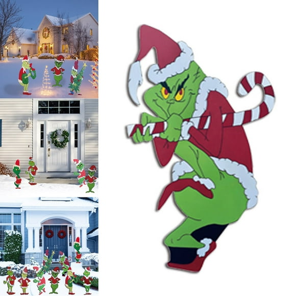 Grinch Yard Sign