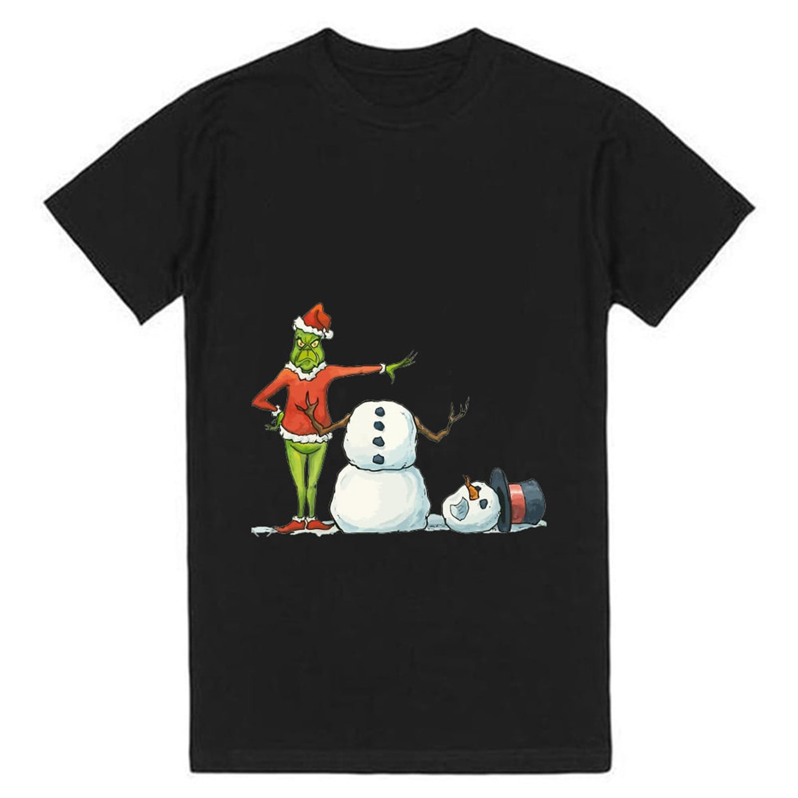 Grinch T-shirt Merry Christmas Men/Women Unisex Fashion T Shirt Casual ...