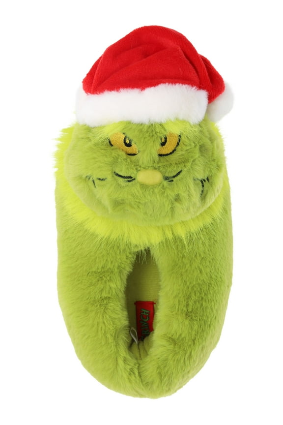 Grinch Toddler & Little Boys 3D Scuff Slippers