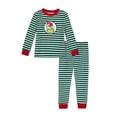 thumbnail image 1 of Grinch Toddler Long Sleeve Sleep Top and Sleep Pants, 2-Piece, Sizes 12M-5T, 1 of 3