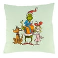 thumbnail image 1 of Infantino the Grinch Soft Pillow, Reversible Holiday Pillow with Cindy-Lou Who & Max for Babies & Toddlers, 1 of 9
