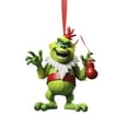 Grinch Tree Decorations Christmas, Christmas Ornaments 2024, Acrylic
