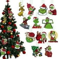 Grinch Tree Decorations Christmas, Christmas Ornaments 2024, Grinch