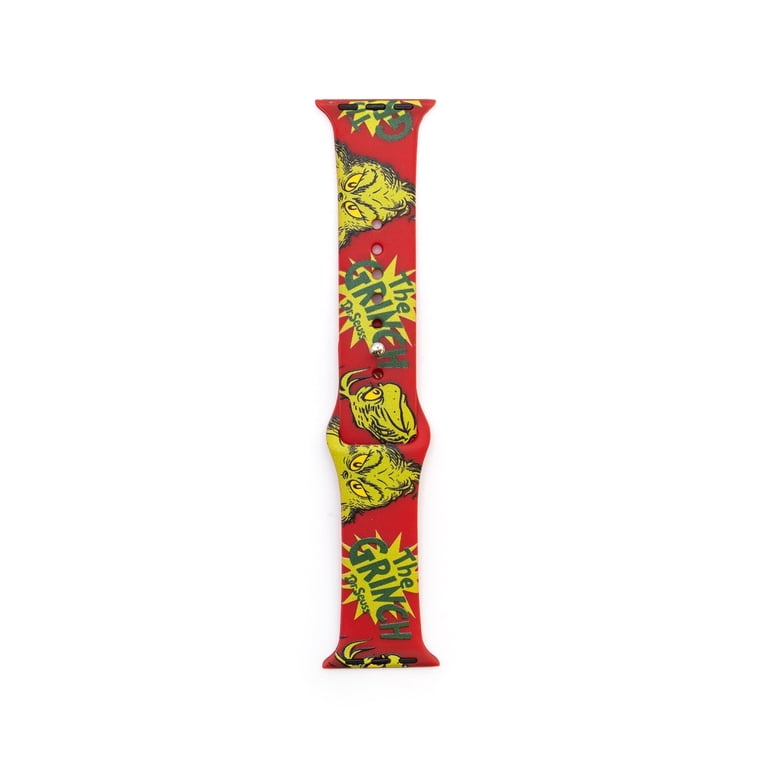 CultureFly How The Grinch Stole Christmas Apple Watch Band  display picture 2
