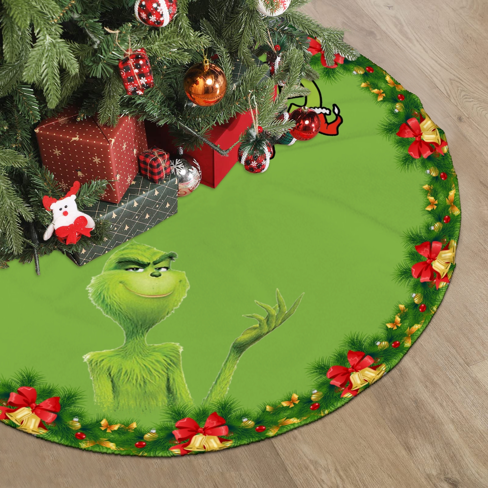 Grinch Tree Skirt 