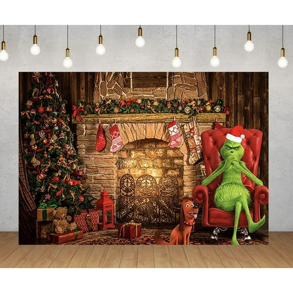 Backdrop, 60x40 inch Christmas decorative backdrop, suitable for Christmas decorations.
