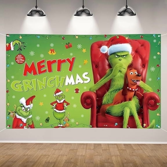 Party Backdrop, 60x40 inch, perfect for Christmas party decorations.