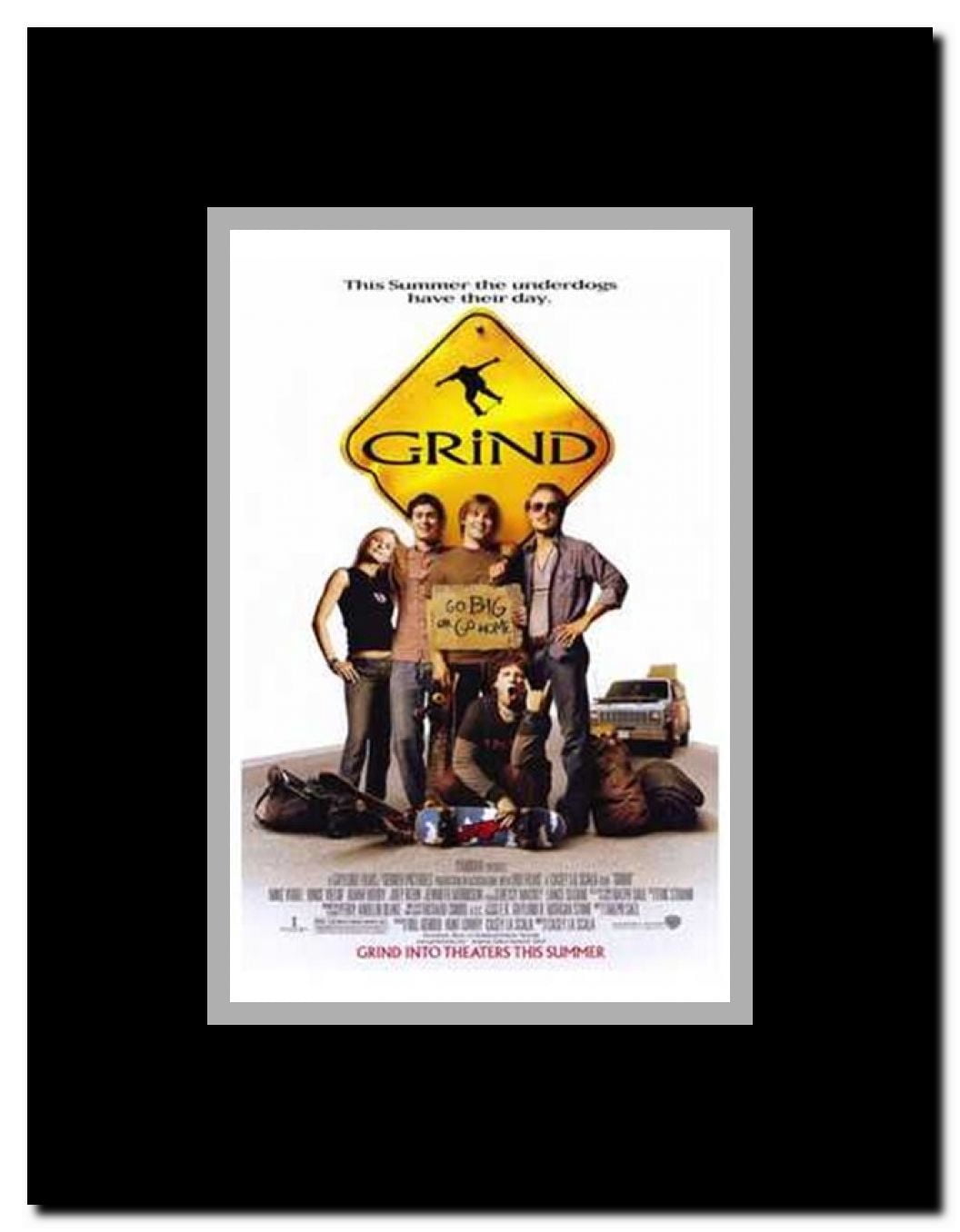 Grind Framed Movie Poster