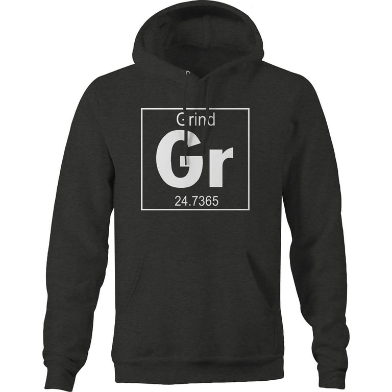 Grind Periodic Table Element Gr 24.7 Sweatshirt for Men Small Dark