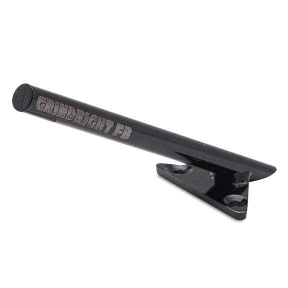 Grind Right Fingerboard Ramp - Round Mountable Pole Jam - Black