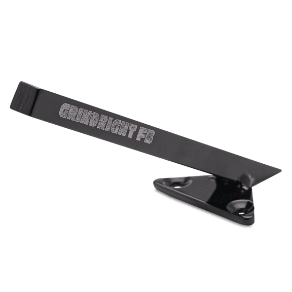 Grind Right Fingerboard Ramp - Square Mountable Pole Jam - Black