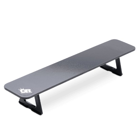 Grind Right Fingerboarding Grind Right Flat Bench Fingerboard Ramp Black