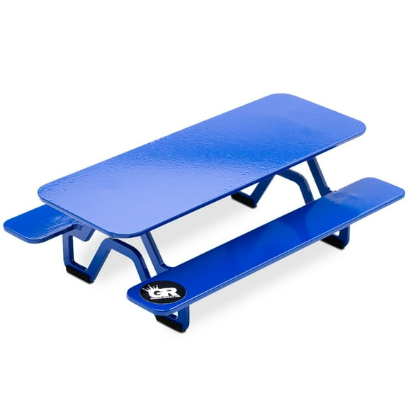 Grind Right Fingerboarding Grind Right Picnic Table Fingerboard Ramp Blue