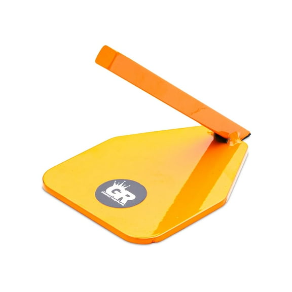 Grind Right Fingerboarding Grind Right Portable Square Pole Jam Fingerboard Rail Orange