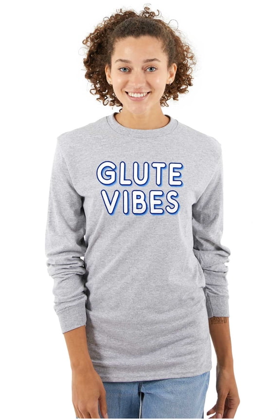 Grind Sweat Repeat Workout Quote Women Plus Size Long Sleeve Graphic Tee Brisco Brands 3X