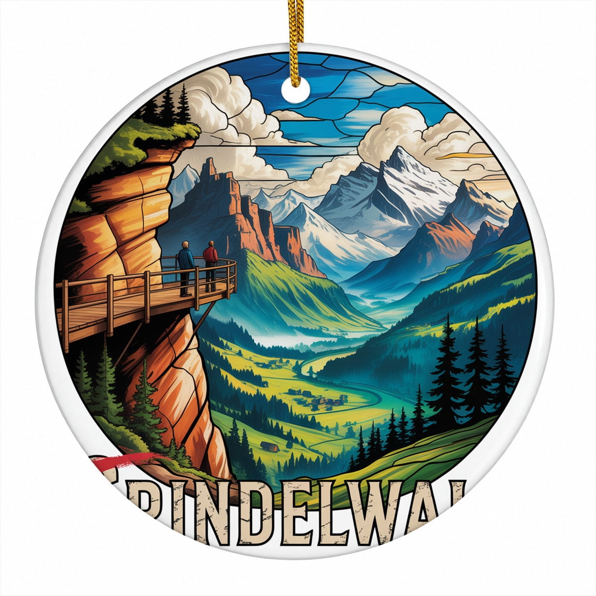 Grindelwald Travel Vacation Keepsake,
