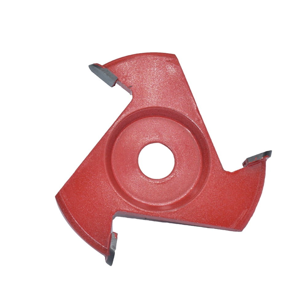 Grinder Disc Wood Carving Woodworking Detachable 3 Root Milling Cutter