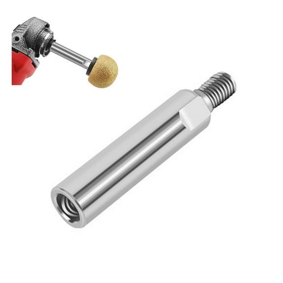 Grinder Extension Shaft, Angle Grinder Extension Connecting Rod, Thread Rotary Extension Shaft Set, Angle Grinder Extender Lengthen Rod for 5/8" (Metric M10) Thread Arbor