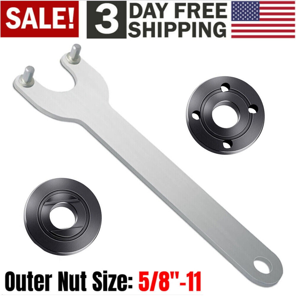 Grinder Flange Lock Nut Wrench for Dewalt Makita Milwaukee BLack Decker