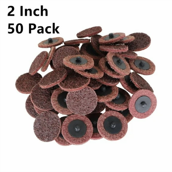 Grinder Sanding Pads 2 Inch Medium Surface Conditioning Discs Roll Lock Die