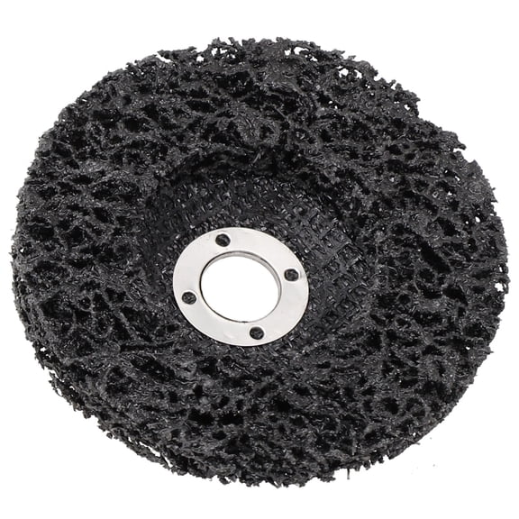 Grinder Wheel 100Mm Poly Strip Disc Wheel Paint Rust Removal Clean For Angle Grinder Abrasive Tool Accessory Replacement Black Fangkenuo