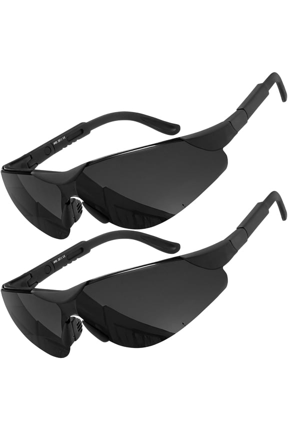 Bifocal Safety Sunglasses Sun Reading Glasses Impact Resistant Magnifier Sun Readers for Work Men Women - 3.00